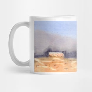 Cottage in Winter Mug